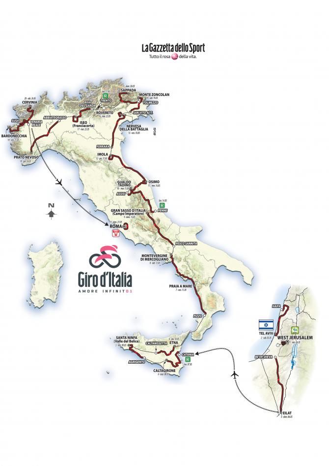 Giro d'Italia 2018 Kart
